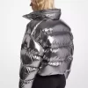 Jachetă puf Ciré din nailon metalic Jachetă puf Ciré din nailon metalic