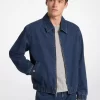 Jachetă tip cămașă din denim elastic Jachetă tip cămașă din denim elastic