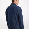 Jachetă tip cămașă din denim elastic Jachetă tip cămașă din denim elastic