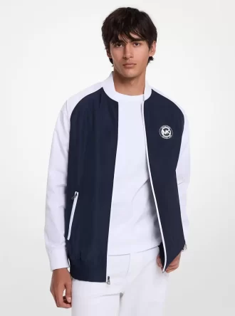 Jachetă Windbreaker cu Logo Charm