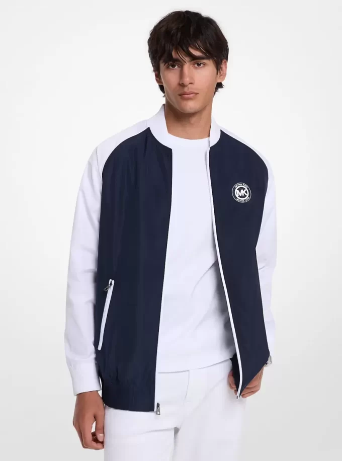 Jachetă Windbreaker cu Logo Charm