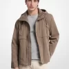 Jachetă Windbreaker din Nylon Twill Jachetă Windbreaker din Nylon Twill