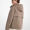 Jachetă Windbreaker din Nylon Twill Jachetă Windbreaker din Nylon Twill