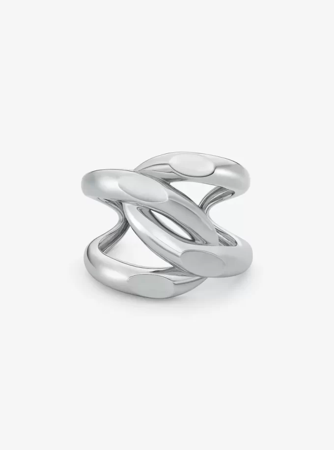 Manșetă supradimensionată din alamă placată cu metal prețios