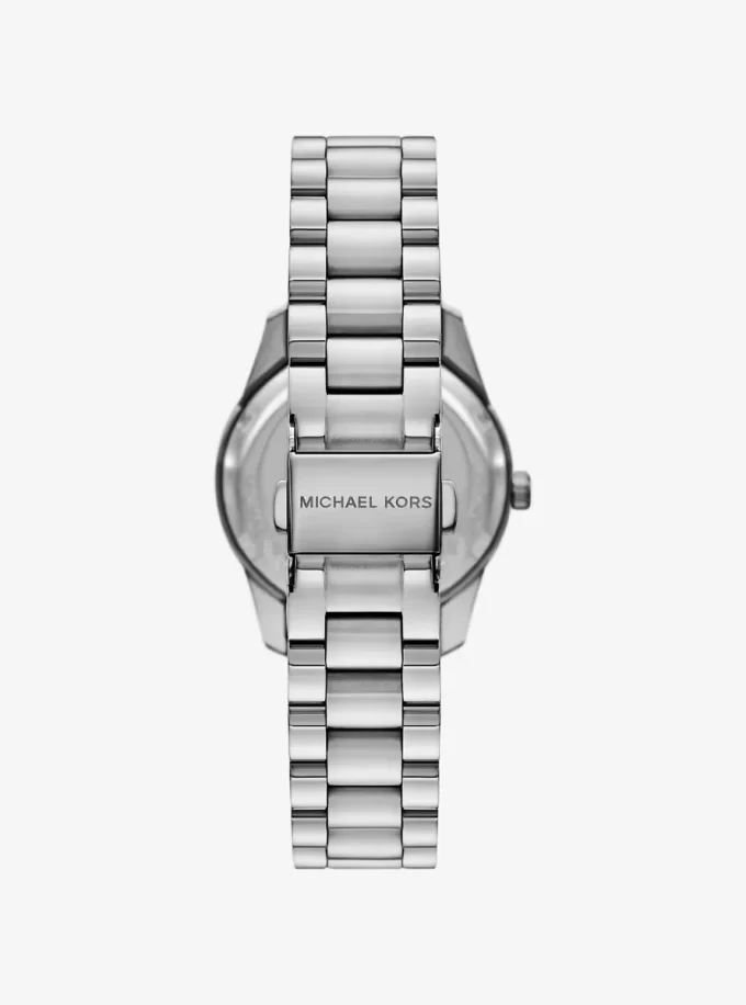 Mini ceas Lexington cu pavé argintiu Mini ceas Lexington cu pavé argintiu