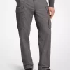 Pantaloni cargo cu fermoar din bumbac, model Houndstooth Pantaloni cargo cu fermoar din bumbac, model Houndstooth