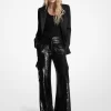 Pantaloni cargo cu paiete Georgette Pantaloni cargo cu paiete Georgette