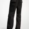Pantaloni cargo din bumbac elastic Pantaloni cargo din bumbac elastic