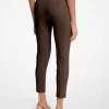 Pantaloni cu fermoar din amestec de viscoză Pantaloni cu fermoar din amestec de viscoză