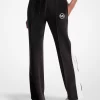 Pantaloni de trening din velur cu dungi