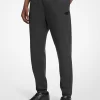 Pantaloni jogger din amestec de bumbac Pantaloni jogger din amestec de bumbac