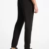 Pantaloni jogger din amestec de bumbac cu logo în relief Pantaloni jogger din amestec de bumbac cu logo în relief