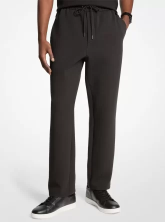 Pantaloni jogging din amestec de bumbac Pantaloni jogging din amestec de bumbac