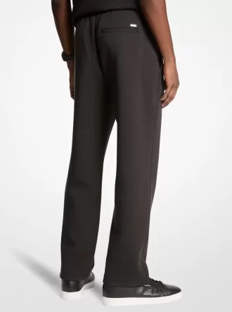Pantaloni jogging din amestec de bumbac Pantaloni jogging din amestec de bumbac