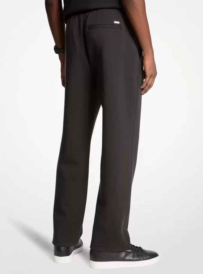 Pantaloni jogging din amestec de bumbac Pantaloni jogging din amestec de bumbac