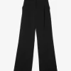 Pantaloni largi din crep Pantaloni largi din crep