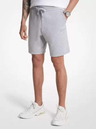 Pantaloni scurți din amestec de bumbac French Terry
