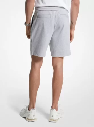 Pantaloni scurți din amestec de bumbac French Terry