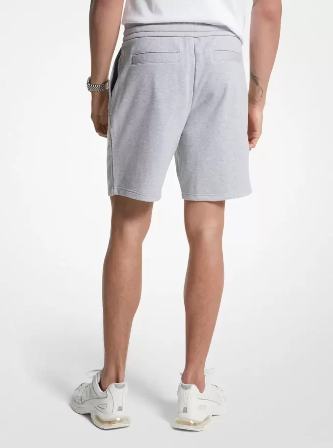 Pantaloni scurți din amestec de bumbac French Terry