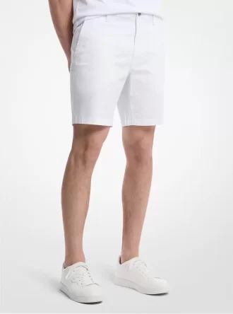 Pantaloni scurți din bumbac elastic