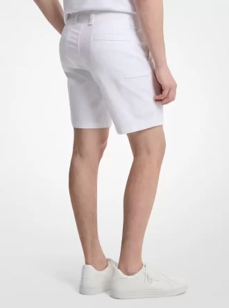 Pantaloni scurți din bumbac elastic