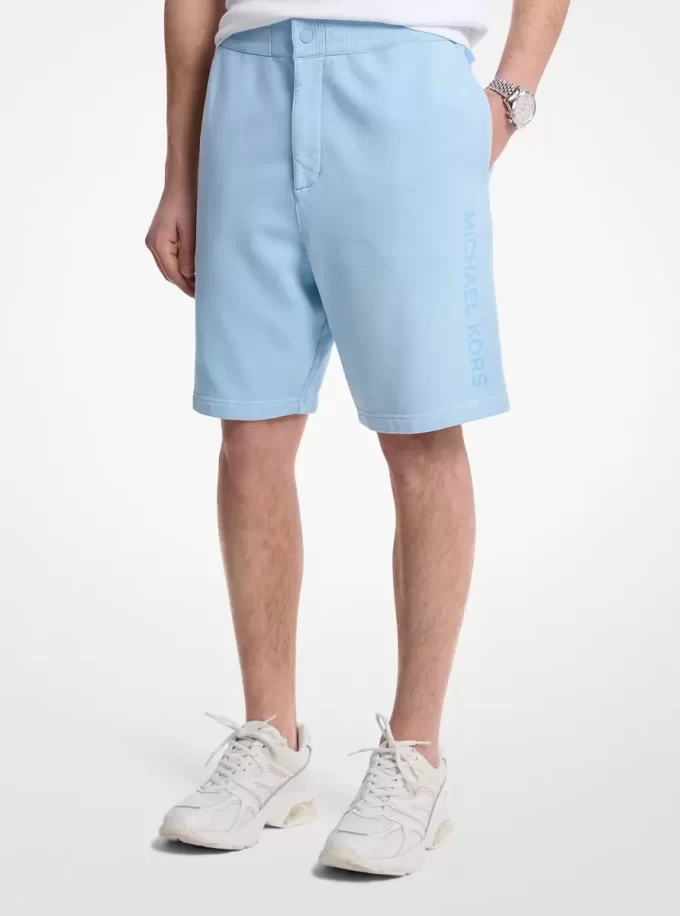 Pantaloni scurți din bumbac vopsiți în haine Pantaloni scurți din bumbac vopsiți în haine