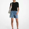 Pantaloni scurți din denim boyfriend Pantaloni scurți din denim boyfriend