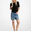 Pantaloni scurți din denim boyfriend Pantaloni scurți din denim boyfriend