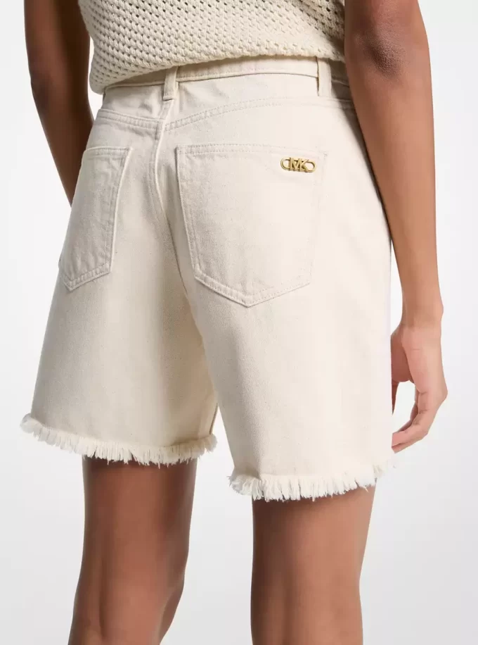 Pantaloni scurți din denim boyfriend Pantaloni scurți din denim boyfriend