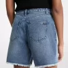 Pantaloni scurți din denim boyfriend Pantaloni scurți din denim boyfriend