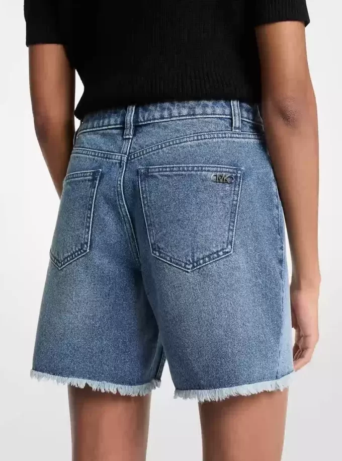 Pantaloni scurți din denim boyfriend Pantaloni scurți din denim boyfriend