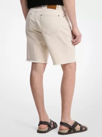 Pantaloni scurți din denim zdrențuiți