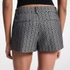 Pantaloni scurți jacquard cu logo MK2000 Pantaloni scurți jacquard cu logo MK2000