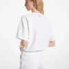 Pantaloni scurți tricotați cu logo jacquard