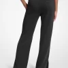 Pantaloni tricotați cu logo jacquard