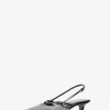 Pantofi cu slingback Selina cu ornament