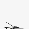 Pantofi cu slingback Selina cu ornament