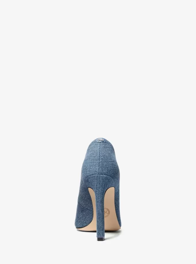 Pantofi cu toc Amara din denim Pantofi cu toc Amara din denim
