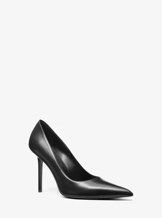 Pantofi cu toc din piele Winona