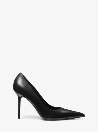 Pantofi cu toc din piele Winona