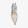 Pantofi cu toc Emma din piele metalică Pantofi cu toc Emma din piele metalică