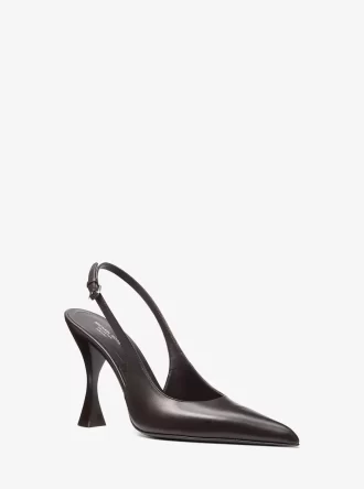Pantofi cu toc Isabella din piele