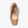 Pantofi Jeanne din piele cu imprimeu de crocodil Pantofi Jeanne din piele cu imprimeu de crocodil