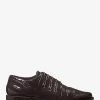Pantofi Oxford Annette din piele lăcuită cu aspect de crocodil Pantofi Oxford Annette din piele lăcuită cu aspect de crocodil