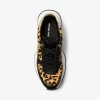 Pantofi sport Arla din piele și păr de vițel cu imprimeu leopard Pantofi sport Arla din piele și păr de vițel cu imprimeu leopard