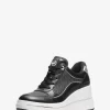 Pantofi sport cu platformă din piele și logo Emmy Signature Pantofi sport cu platformă din piele și logo Emmy Signature