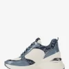 Pantofi sport cu platformă Katrina Mixed-Media