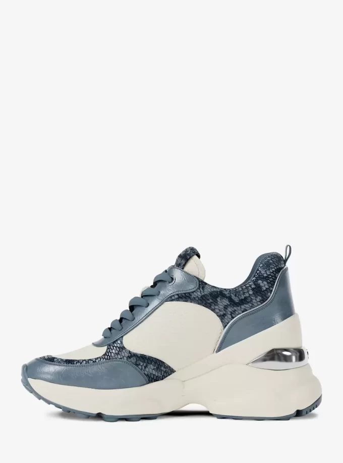 Pantofi sport cu platformă Katrina Mixed-Media