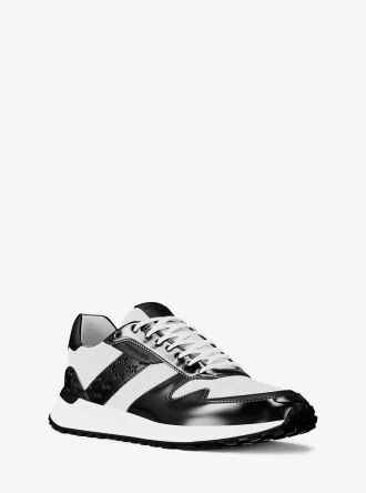Pantofi sport Dax Patent and Mesh