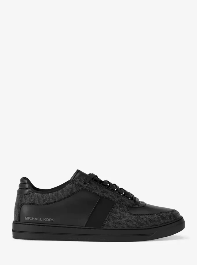 Pantofi sport din piele cu logo Brady Signature Pantofi sport din piele cu logo Brady Signature